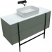 Allen Brau Reality Тумба под раковину 120x46,2x50h см, цвет: олива 1.32008.CGM