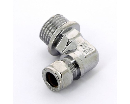 Угол обжим-Н хромированный TIEMME 10х1/2"