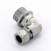 Угол обжим-Н хромированный TIEMME 10х1/2"