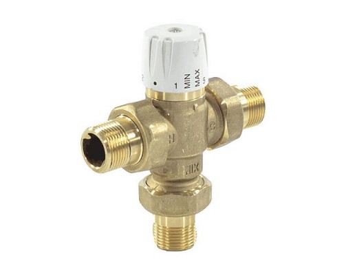 Клапан смес т/стат лат Ду15 Ру10 р/р Kvs1.3 30-65C Giacomini R156Y223