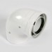 Отвод Baxi 90° d=80 алюминиевый, эмалированный