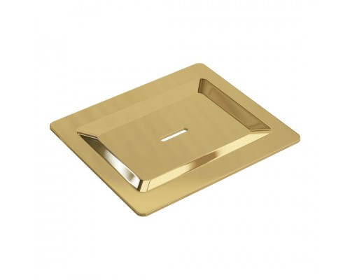 Boheme Space Мыльница с латунной чашей, накладная, цвет: gold 10966-G-SOAP