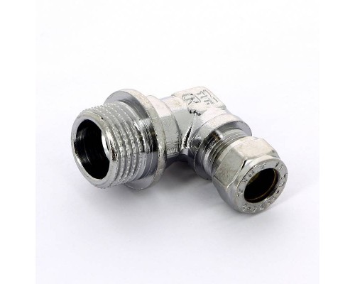 Угол обжим-Н хромированный TIEMME 10х1/2"