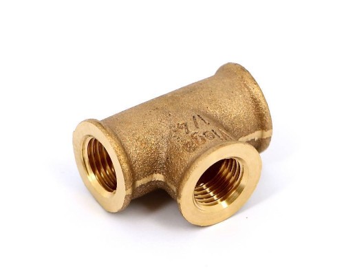 Тройник В бронза VIEGA 1/4" Тройник В бронза VIEGA 1/4"