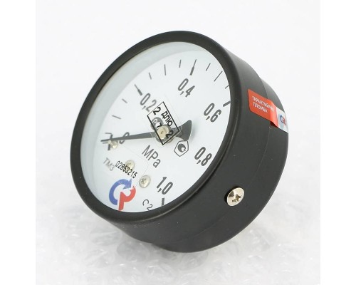 Манометр Росма ТМ-310 Т.00 63/10 (1/4", 0-10 бар, 2,5) аксиальный