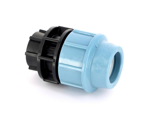 Муфта обжим-В для труб ПНД UNIDELTA 32x3/4" Муфта обжим-В для труб ПНД UNIDELTA 32x3/4"