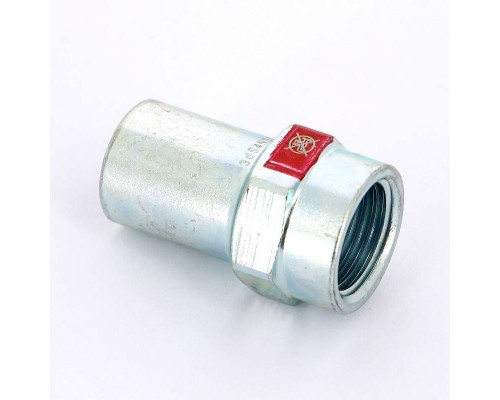 Муфта-вставка В оцинкованная сталь Prestabo VIEGA 22х1/2" Муфта-вставка В оцинкованная сталь Prestabo VIEGA 22х1/2"
