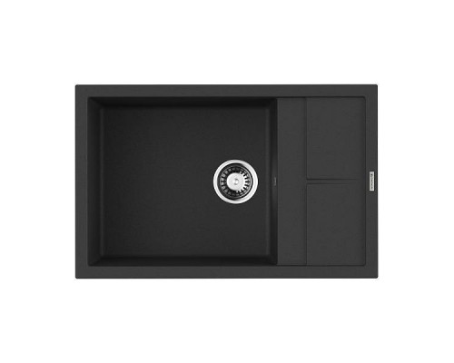 Omoikiri Sumi 78-LB-BL Кухонная мойка Tetogranit 78x50 см, цвет: черный 4993719 Omoikiri Sumi 78-LB-BL Кухонная мойка Tetogranit 78x50 см, цвет: черный 4993719