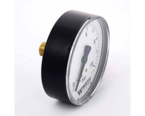 Манометр аксиальный F+R100 WATTS Ind 1/4" 80 мм 10 бар