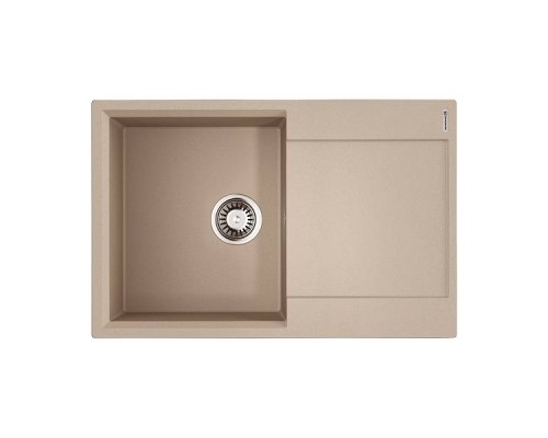 Omoikiri Daisen 78-SA Кухонная мойка Artgranit 78x51 см, цвет: бежевый 4993418