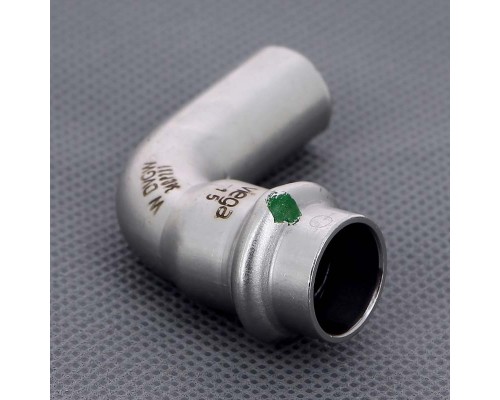 Угол-вставка пресс нержавеющая сталь Sanpress Inox VIEGA 15 Угол-вставка пресс нержавеющая сталь Sanpress Inox VIEGA 15