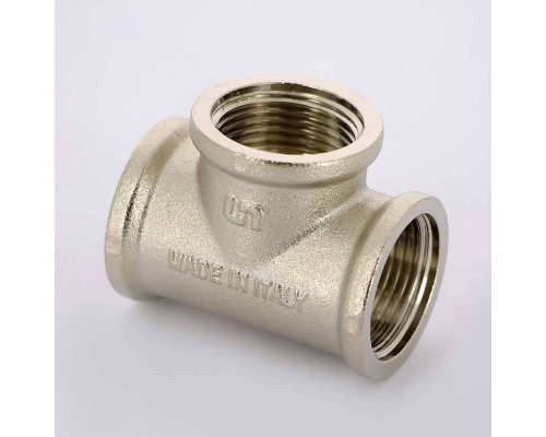 Тройник В никелированный UNI-FITT 3/4" Тройник В никелированный UNI-FITT 3/4"