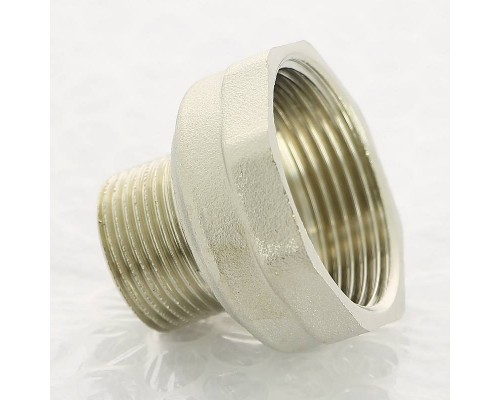 Переходник НВ никелированный UNI-FITT 3/4" x 1 1/4" Переходник НВ никелированный UNI-FITT 3/4" x 1 1/4"