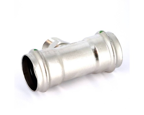 Тройник пресс-Н нержавеющая сталь Sanpress Inox VIEGA 35х3/4"х35