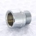Удлинитель НВ хромированный UNI-FITT 1/2"x20мм