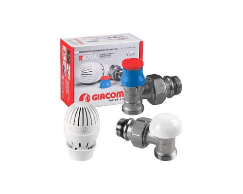 Комплект терм бок/п R411TG Ду15 Ру10 НР угл R29TG+R470 двухтр Giacomini R470AX003 Комплект терм бок/п R411TG Ду15 Ру10 НР угл R29TG+R470 двухтр Giacomini R470AX003