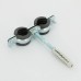 Хомут для труб Walraven 1/2" (20-24) двойной с резиновым уплотнителем, шпилька+дюбель Cobra, BIS