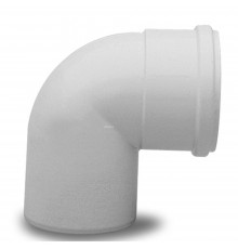 Отвод для раздельных конденсационных дымоходов BAXI гр.87, диам110мм, полипропиленовый
