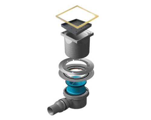 Трап точечный PESTAN Confluo Standard 15Х15 Ceramic 1 Gold Трап точечный PESTAN Confluo Standard 15Х15 Ceramic 1 Gold