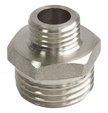 Ниппель-переходник НН наружная резьба1/2"х1/4" (VALFEX VF. 580.N.012.014) уп 10 шт