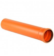 Труба для наружной канализации из ПП 110*2,7*1000 мм Политэк Пайп (10)