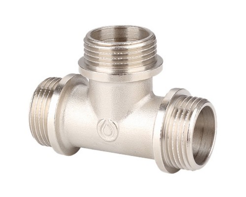 Тройник Gappo НР-НР-НР никелированный 1/2"