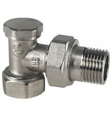Клапан запорный угловой 1/2" (VALFEX VF.019.N.04)