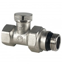 Клапан запорный прямой 1/2" с дополнительным уплотнением (VALFEX VF.020.NN.04)