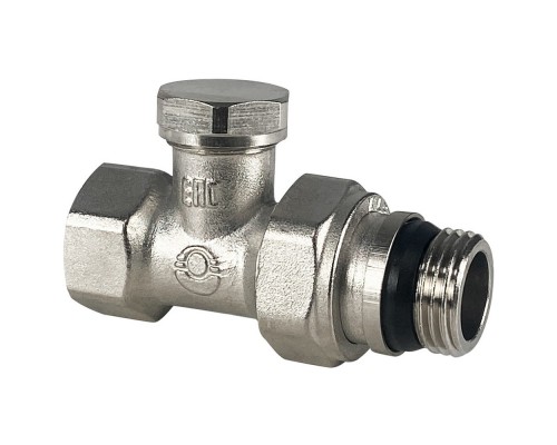 Клапан запорный прямой 1/2" с дополнительным уплотнением (VALFEX VF.020.NN.04)