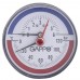 Термоманометр Gappo аксиальный в комплекте с автоматическим запорным клапаном 1/2" x 6 бар
