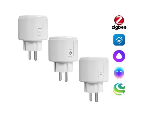 Комплект три умные съемные розетки HOMMYN 3RKNZ02