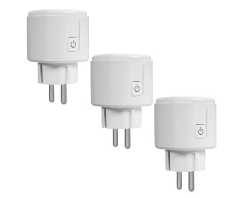 Комплект три умные съемные розетки HOMMYN 3RKNZ02