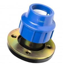 Фланцевое соединение ПНД компрессионное 50*2" с металл.фланцем