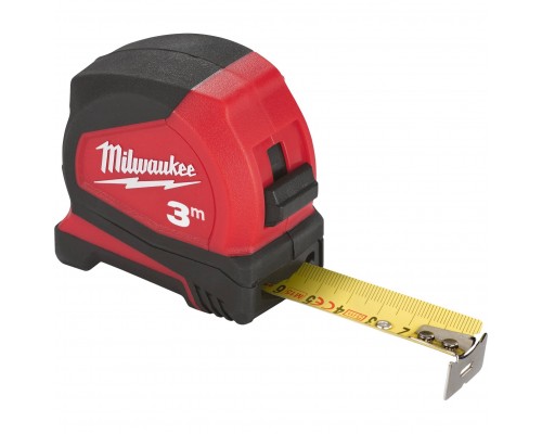 Рулетка Milwaukee PROCOMPACT 3м (шир. полотна 16мм) Рулетка Milwaukee PROCOMPACT 3м (шир. полотна 16мм)
