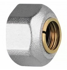 Зажимной адаптер евроконус PE-Xa латунь ВР 15CU-3/4" с ВН резьбой (USYSTEMS) уп. 50 шт (1135966)