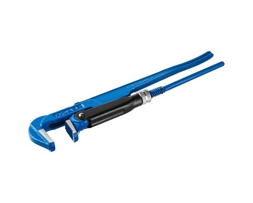 Ключ трубный рычажный ЗУБР "Эксперт", прямые губки, цельнокованный №1, 1"