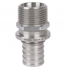 Переходник REHAU НР 25-3/4", нерж. сталь