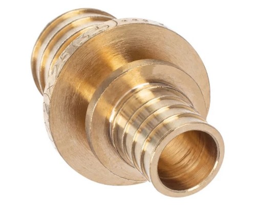 Муфта переходная 25х16 латунь акс.