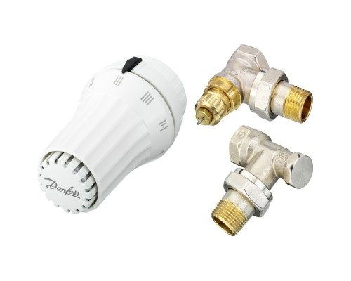 Комплект термостатический угловой RA-FN/RAE/RLV-S 1/2 (Danfoss) (013G5083)