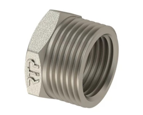 Переходник-футорка НВ наружная внутренняя резьба 1 1/2"х1 1/4" (31603) уп 10 шт