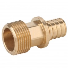 Переходник Gappo с наружной резьбой бронзовый 16-R 1/2"