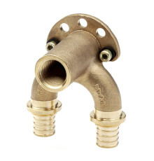 Угольник РЕХАУ проточный настенный 20/20-Rp 1/2 длинный RX+