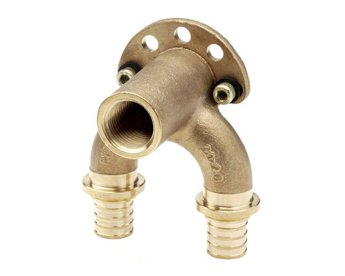 Угольник РЕХАУ проточный настенный 20/20-Rp 1/2 длинный RX+