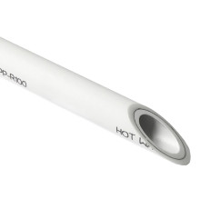 Труба полипропиленовая PPRC PN20 / 63 *10,5 Pro Aqua армированная алюминием, белая (уп. 16 п/м)