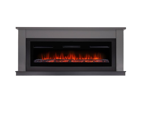 Каминокомплект:Очаг Electrolux Infinity EFP/P-1600ULS, портал Canto Long графит, черный