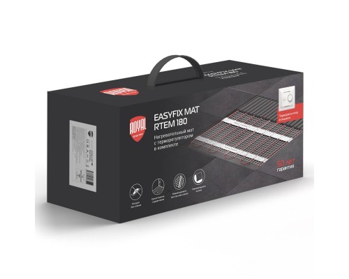 Мат нагревательный Royal Thermo EasyFix Mat RTEM 2-180-8 (комплект с терморегулятором)