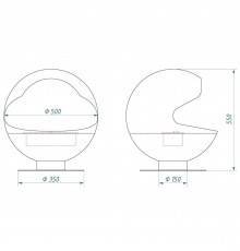 Биокамин Firelight BFP/F-55 Sphere