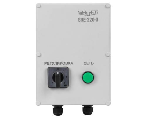 Регулятор 5-ступенчатый SHUFT SRE-E-3,0 (3,0А, 230В) Регулятор 5-ступенчатый SHUFT SRE-E-3,0 (3,0А, 230В)