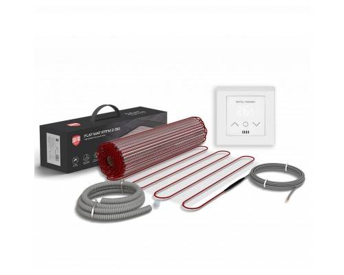 Мат нагревательный Royal Thermo Flat Mat RTFM 2-150-10 с терморегулятором RTS-16