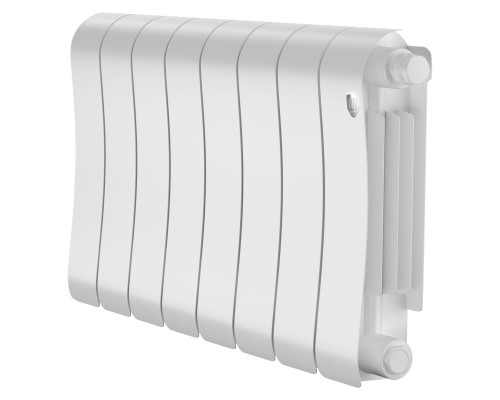 Радиатор биметаллический Royal Thermo Infinity 300 Bianco Traffico VR80 - 8 секц.